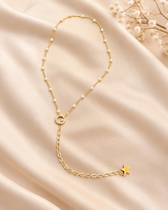 Collar Perla y Eslabones