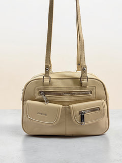 Cartera Beige Casual