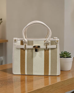Cartera Tejida Combinada | Ref: 3579