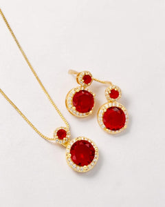 Collar Piedra Roja | Ref. 40277
